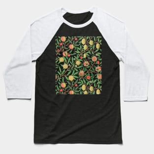 William Morris Fruit Pattern Baseball T-Shirt